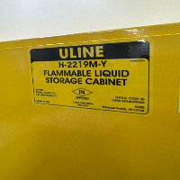 ULINE 90 Gallon Flammable Liquid Storage Cabinet image 0